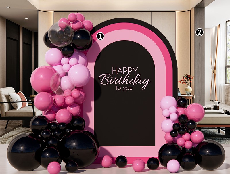 Elegant Balloon Decorations for Birthday Celebrations