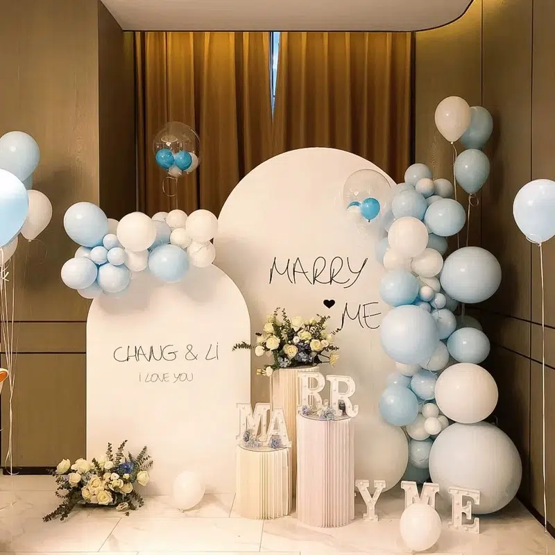 Marry Me Proposal Valentine Day event decoration